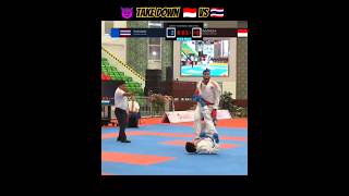 Indonesia vs Thailand  Kumite Team  Karate Asean University Games 2024 karate martialarts games [upl. by Fleming]