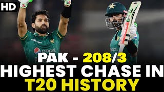 Highest Chase In T20 History  Full Highlights  Pakistan vs West Indies  PCB  MA2T [upl. by Nahsab]