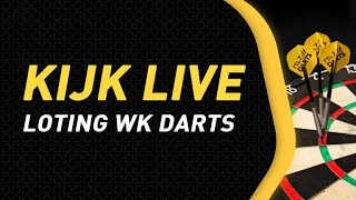 KIJK LIVE  Loting WK Darts 2022 [upl. by Elyod721]