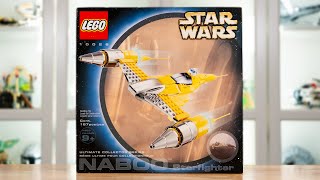 LEGO Star Wars 10026 UCS NABOO STARFIGHTER Review 2002 [upl. by Idnek]