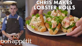 Chris Makes Lobster Rolls From Scratch  From the Test Kitchen  Bon Appétit [upl. by Uhp]