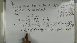 solenoidalvector mathematics loshinishree [upl. by Camus]