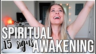 15 SIGNS OF SPIRITUAL AWAKENING  Higher Consciousness  Law of Attraction [upl. by Berne]