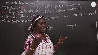 Cours  CP  Français  Leçon de lecture  Etude du son GN  Mme Ndiaye [upl. by Netsirhk]