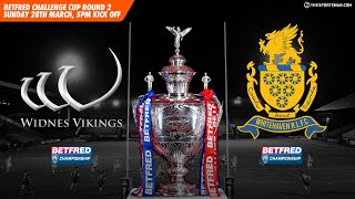 🏉 Betfred Challenge Cup 2021 Widnes Vikings vs Whitehaven  Rugby League Full Game [upl. by Flint996]