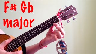 F Gb Major Ukulele Chords [upl. by Pablo125]