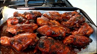 One Of The Jamaicans Top 10 Bbq Chicken Recipe amp Video Ever  Recipes By Chef Ricardo [upl. by Dougall506]