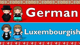 GERMANIC GERMAN amp LUXEMBOURGISH [upl. by Virgilio839]