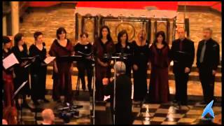 Ensemble vocale Calycanthus amp Coro Dalakopen  Cantate Domino by Vytautas Miškinis [upl. by Farro391]