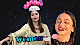 Vira Girl Ayesha in Nida Yasir Show Memes  Women☕  Big brain Memes [upl. by Dunton358]