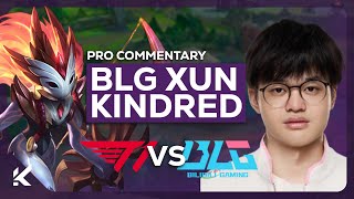 Xun Kindred vs T1 Game 3 World Finals  Challenger Analysis [upl. by Eiralc373]