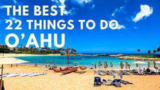 22 Things to Do Around Oahu  The BEST of Honolulu Waikiki amp North Shore [upl. by Cherianne]