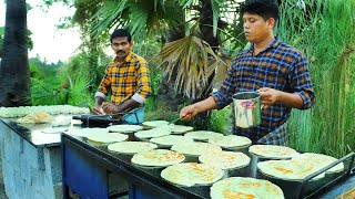 PAROTTA  How To Make Soft Layered Paratha  Kerala Paratta  Cooking in Village [upl. by Eijneb482]