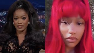 Nicki Minaj Reacts To Keke Palmers Impression Of Her [upl. by September]