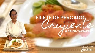 COMO HACER PESCADO EMPANIZADO  RECETA SECRETA  REBOZADO PERFECTO [upl. by Livi]