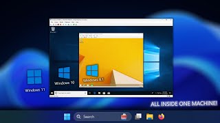 Windows 81 in a Windows 10 VM in a Windows 11 VM [upl. by Carlton905]