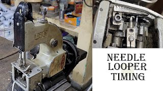 LOOPER TIMING FOR BAG SEWING MACHINE bagsewingtutorial [upl. by Odlauso]