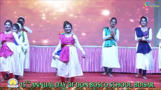 Don Bosco School Boisar 15th Annual Function 2017 18 Prayer Dance [upl. by Naro355]