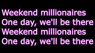 Katelyn Tarver  Weekend Millionaires Lyric Video [upl. by Nwadal]