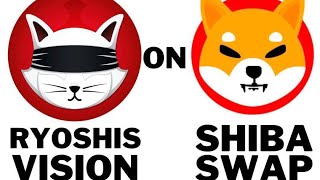 ShibaSwap awards RyoshiVision Tokens for staking Shib Ryoshi to the 🚀🚀🚀 [upl. by Islaen]