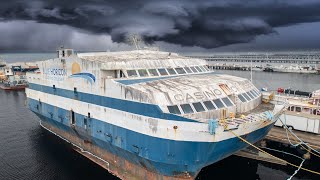 Exploring a MASSIVE Abandoned Cruise Ship  Everything Left Behind [upl. by Jan]