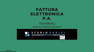 Fattura elettronica PA regime forfettario  Tutorial completo sito Agenzia Entrate [upl. by Anselm395]