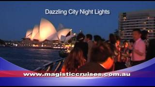 Magistic Dinner Cruise on Sydney Harbour [upl. by Ahsinauq903]