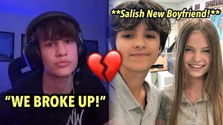 Nidal Wonder Admits Break Up with Salish Matter on Live 💔😭 [upl. by Airret]