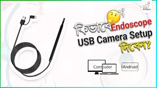 3 in 1 Mini USB Camera amp Endoscope also Borescope Inspection Camera Full Setup [upl. by Ahsimaj]