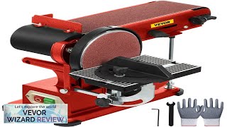 VEVOR Belt Disc Sander 4x36inch and 6inch Disc Benchtop Disc Sander 375WDisc Review [upl. by Laen]