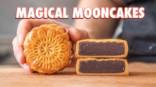 Traditional Chinese Mooncakes With 2 Fillings [upl. by Atat]