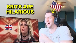 American reacts to MOST ICONIC BRITISH TV MOMENTS 3 [upl. by Mera529]