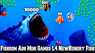 Fishdom Ads Mini Games 14 Update New  Hungry Fish New level Trailer video  Help The Fish [upl. by Netaf]