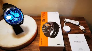 Haylou R8 Smartwatch  Unboxing and App Quick Tour [upl. by Aikkan]