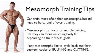 Ectomorph Endomorph or Mesomorph  Training for YOUR Body Type [upl. by Yrag]