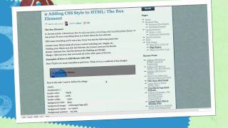How to CSS Style HTML Pt 4 [upl. by Nnyrat775]