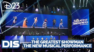 quotThe Greatest Showquot Live Performance at D23 from The Greatest Showman The New Musical [upl. by Narag58]