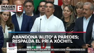 PRI respaldará candidatura única de Xóchitl Gálvez en Frente Amplio por México [upl. by Namor]