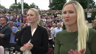 Sandra  Maria Magdalena ZDF Fernsehgarten 372016 [upl. by Kronick]