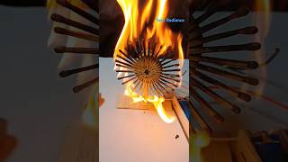 🔥🔥 Fire Rotation  Dc Motor Fire Experiment shorts gadgets dcmotor experiment [upl. by Arua]