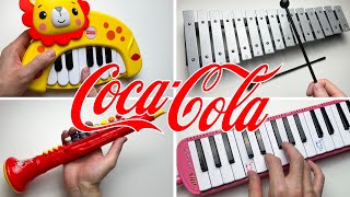 CocaCola jingle on different instruments part 2 [upl. by Nellaf]