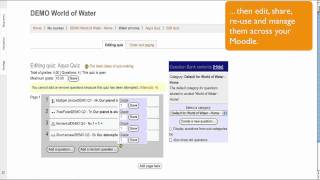 Quiz in Moodle 20 [upl. by Casia183]