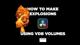 Davinci Resolve 19  How to use the UVolume Node to create explosions [upl. by Atiuqet]