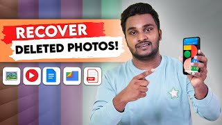 How to Recover Deleted Photos on Android Mobile Simple Trick Tamil [upl. by Negam]