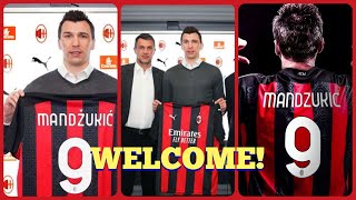 Welcome to AC Milan  Mario Mandzukic [upl. by Ymma335]