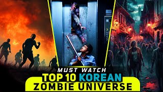 10 Best Ever Zombie Movies and Series of South Korea  Top 10 Movies  FilmHead [upl. by Arrat]