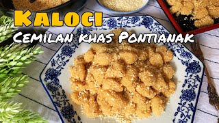 RESEP KALOCI  CEMILAN KHAS PONTIANAK [upl. by Daitzman]