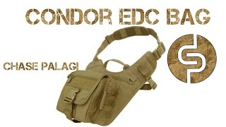 Condor EDC Bag Review And Application [upl. by Aihsekan]