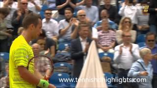 Andy Murray vs Philipp Kohlschreiber FINAL Highlights HD 1080i Munich BMW 2015 [upl. by Edik877]