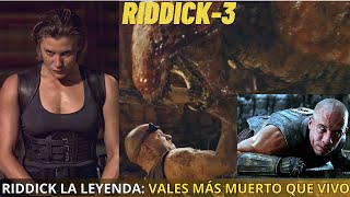 RIDDICK1 LA LEYENDA│ TRAICION Y MUERTE ENFRENTAR LAS PEORES CRIATURAS ASESINAS│Resumen amp Acción [upl. by Burkhardt]